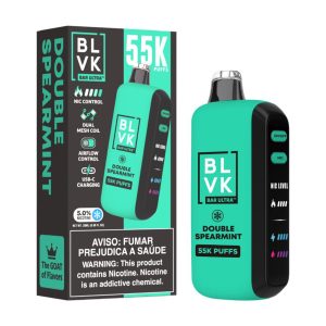 BLVK ULTRA 55 000 PUFF 5% - DOUBLE SPEARMINT