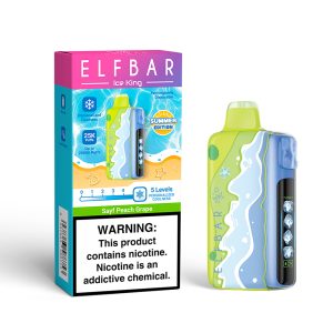 ELFBAR ICE KING 25 000 PUFFS 5% (SUMMER EDITION) - SAYF PEACH GRAPE