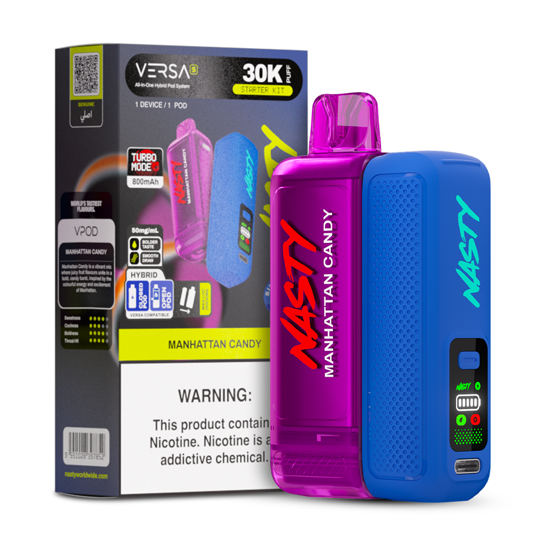 NASTY VERSA KIT 30K PUFF 5% - MANHATTAN CANDY