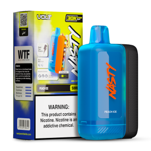 NASTY VOLT 30 000 PUFF 5% - PEACH ICE