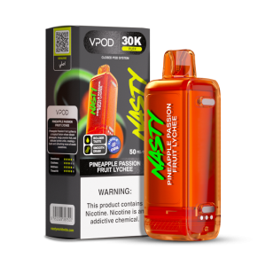 NASTY VERSA POD 30K PUFF 5% - PINEAPPLE PASSION FRUIT LYCHEE