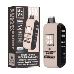 BLVK ULTRA 55 000 PUFF 5% - STRAWBERRY CREAM