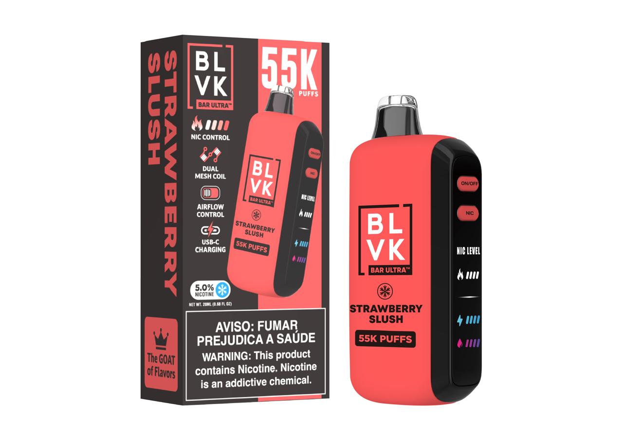 BLVK ULTRA 55 000 PUFF 5% - STRAWBERRY SLUSH