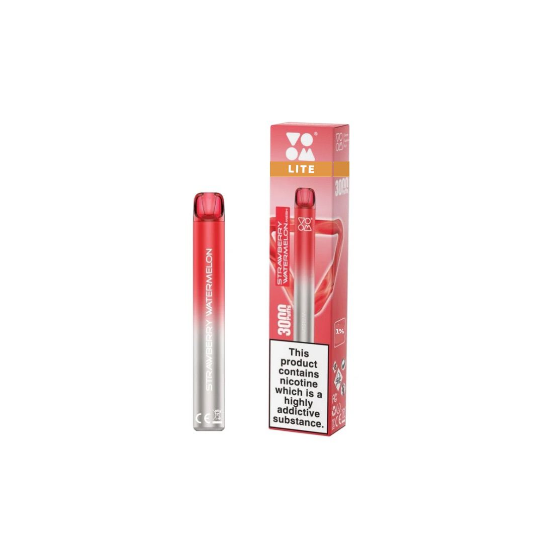 VOOM 3000 PUFF LITE 1% (10mg) - STRAWBERRY WATERMELON