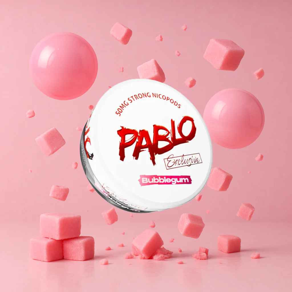 SNUS PABLO EXCLUSIVE - 50MG BUBBLEGUM