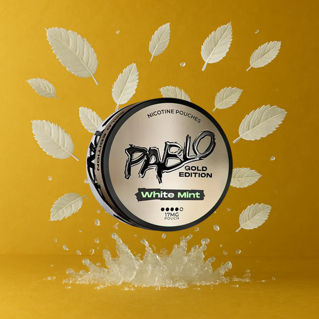 SNUS PABLO GOLD EDITION 17MG - WHITE MINT