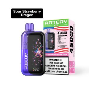 ARTERY CT3 45 000 PUFF 5% - SOUR STRAWBERRY DRAGON