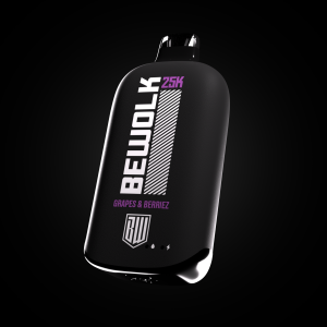 BEWOLK 25 000 PUFF 5% - GRAPE & BERRIEZ