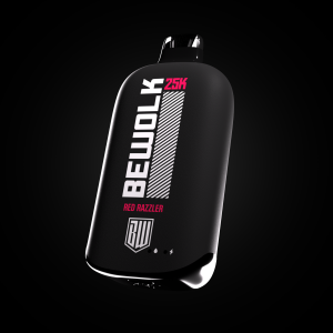 BEWOLK 25 000 PUFF 5% - RED RAZZLER