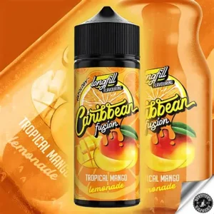 VAPOLOGY CARRIBEAN FUSION - TROPICAL MANGO LEMONADE LONG FILL 30ml