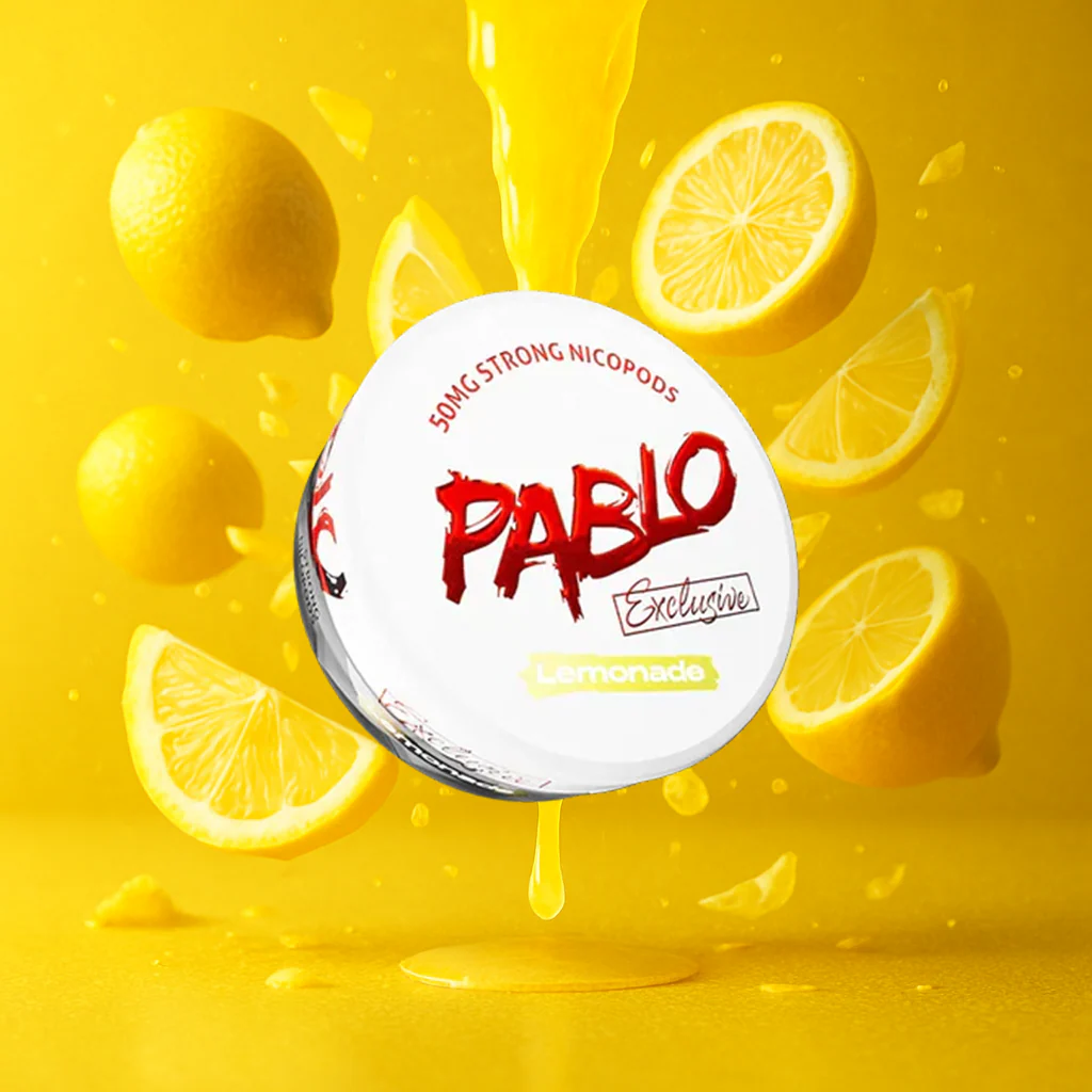 SNUS PABLO EXCLUSIVE - 50MG LEMONADE