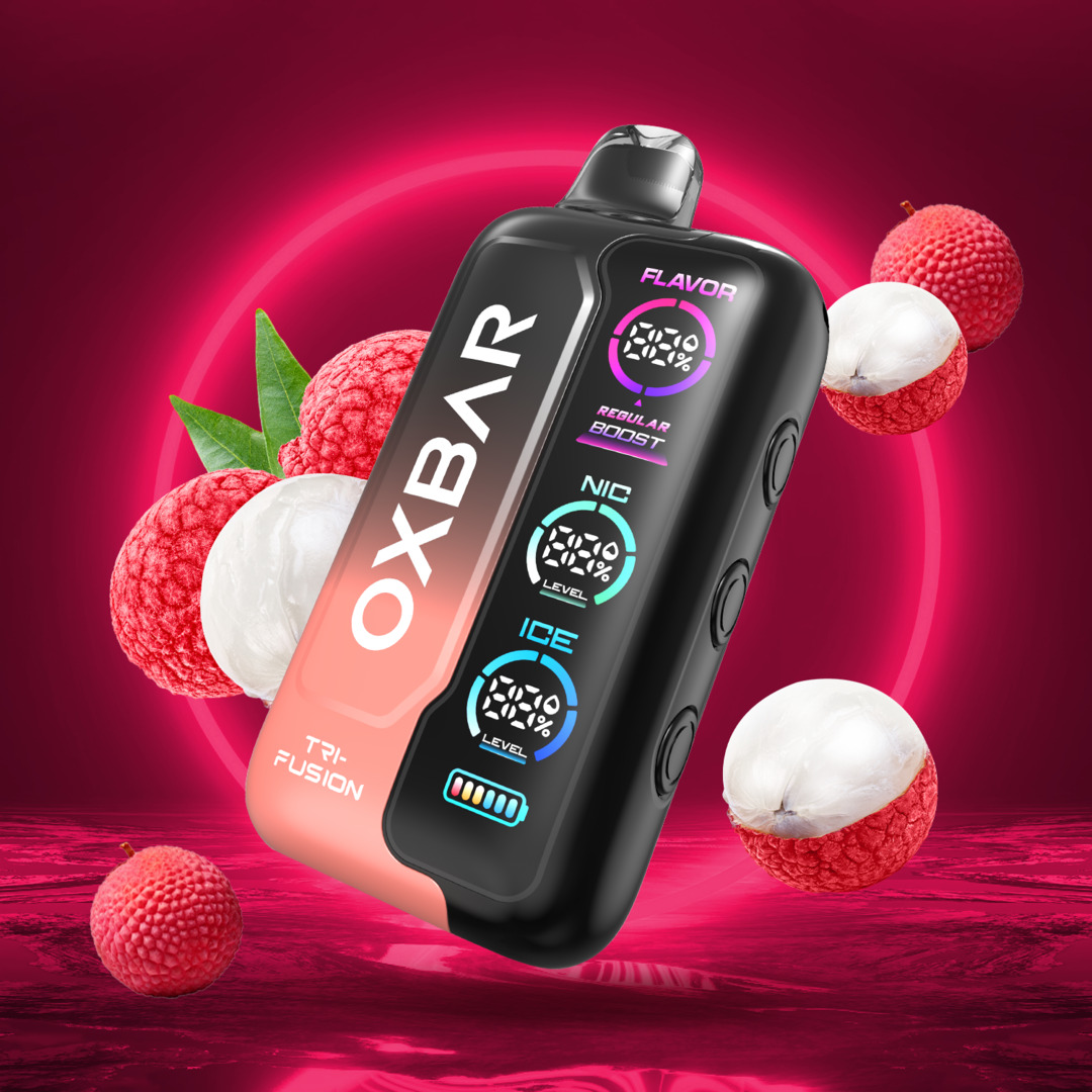 OXBAR TRIFUSION 50 000 PUFF 5% - LYCHEE