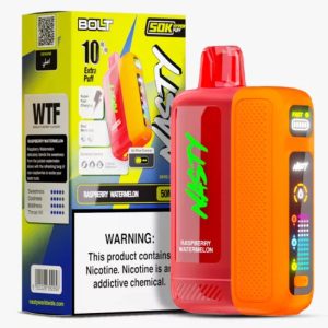 NASTY BOLT 50 000 PUFF 5% - RASPBERRY WATERMELON