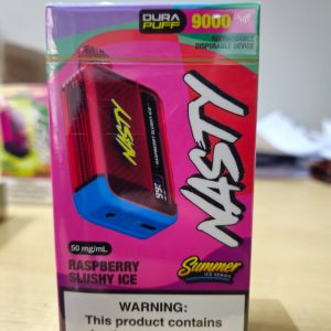 NASTY 9000 PUFF (D9Ki) 5% - RASPBERRY SLUSHY ICE