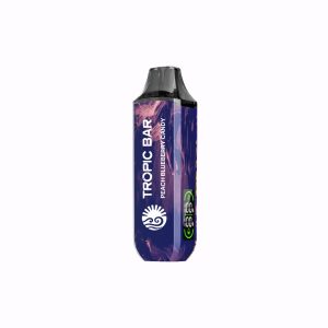 TROPIC BAR ULTRA 12 000 PUFF 5% - PEACH BLUEBERRY CANDY