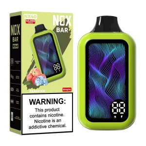 NOX BAR 40 000 PUFF 5% - PEACH ICE