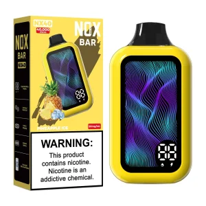 NOX BAR 40 000 PUFF 5% - PINEAPPLE ICE