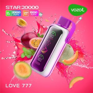 VOZOL STAR 20 000 PUFF 5% - LOVE 777