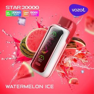 VOZOL STAR 20 000 PUFF 5% - WATERMELON ICE