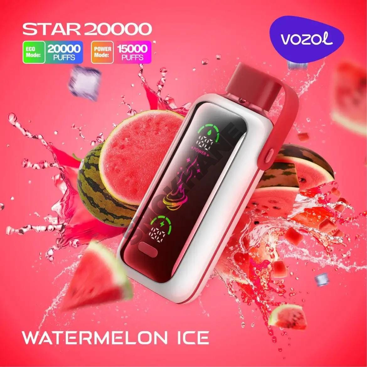 VOZOL STAR 20 000 PUFF 5% - WATERMELON ICE