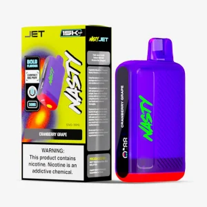 NASTY JET 15Ki 5% - CRANBERRY GRAPE