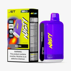 NASTY JET 15Ki 5% - GRAPE SODA