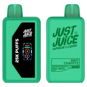 JUST JUICE 25K PUFFS 5% - MINT CHAPPYZ