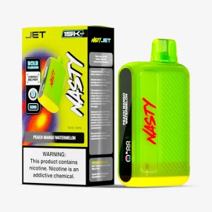 NASTY JET 15Ki 5% - PEACH MANGO WATERMELON