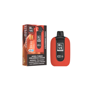 BLVK AURA UP TO 35K PUFFS 5% - STRAWBERRY PEACH