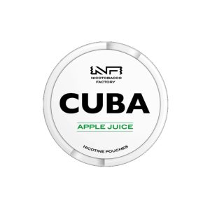 SNUS CUBA WHITE - 16MG APPLE JUICE