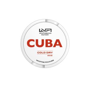SNUS CUBA WHITE - 16MG COLD DRY