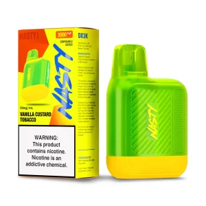 NASTY BAR DX3K 3000 PUFF 5% - VANILLA CUSTARD TOBACCO