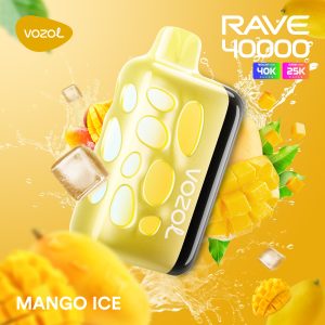 VOZOL RAVE 40K PUFF 5% - MANGO ICE