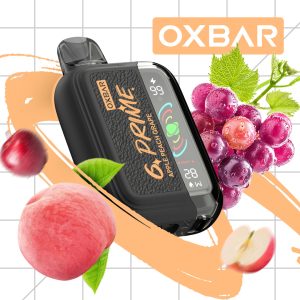OXBAR GPRIME 25 000 PUFF 5% - APPLE PEACH GRAPE