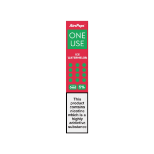 AIRSPOPS ONE USE 6ML 5% - ICE WATERMELON