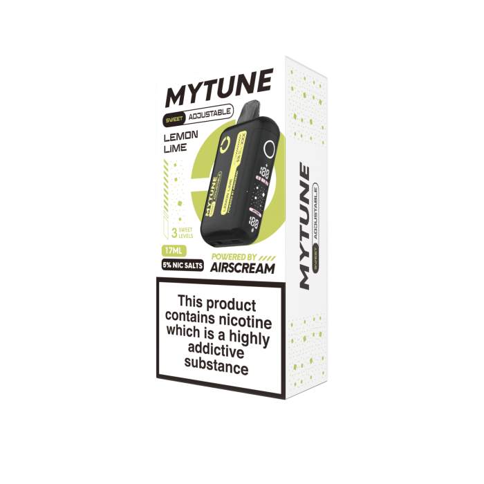 AIRSCREAM MYTUNE 17ML 5% - LEMON LIME