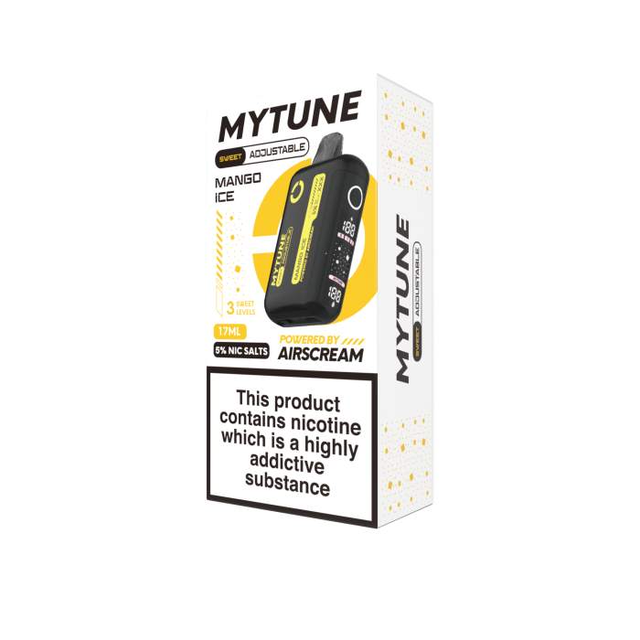 AIRSCREAM MYTUNE 17ML 5% - MANGO ICE