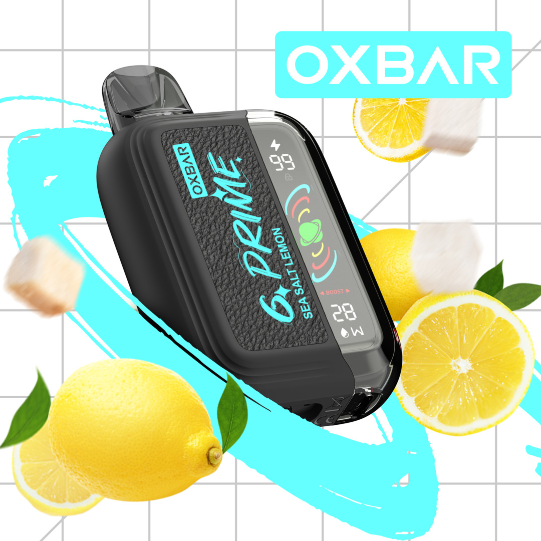 OXBAR GPRIME 25 000 PUFF 5% - SEA SALT LEMON