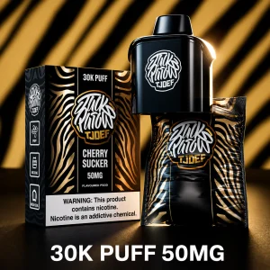 JACK PAROW TJOEF 30K REPLACEMENT POD 50MG (POD ONLY) - CHERRY SUCKER