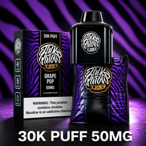 JACK PAROW TJOEF 30K REPLACEMENT POD 50MG (POD ONLY) - GRAPE POP