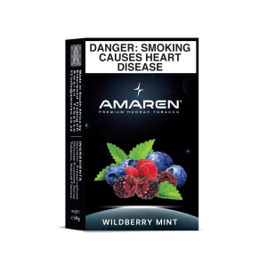AMAREN HOOKAH FLAVOR (CARTON ONLY) - WILDBERRY MINT