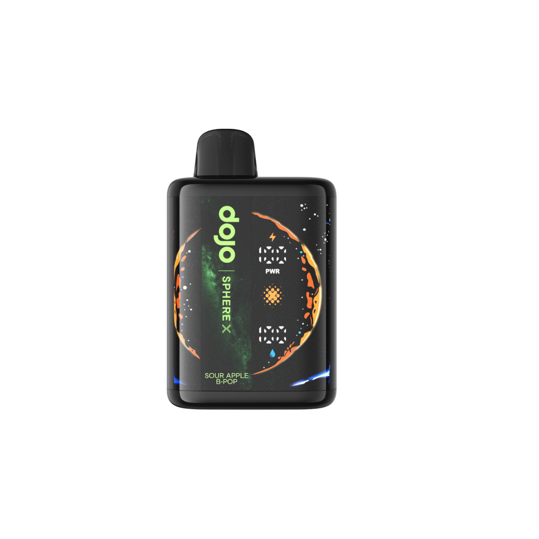 VAPORESSO DOJO SPHERE X 40 000 PUFF 5% - SOUR APPLE B-POP